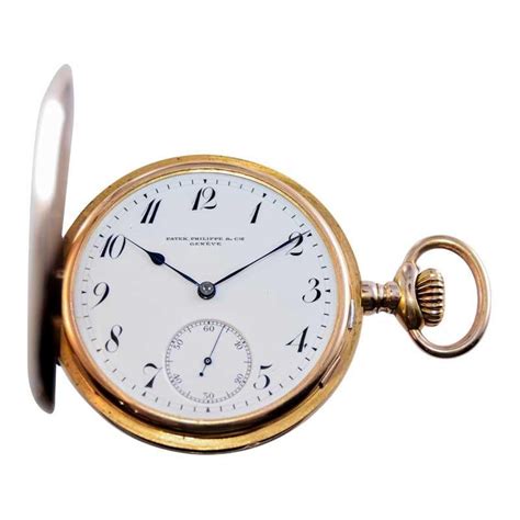 Patek Philippe 18Kt. Hunters Case Pocket Watch with Flawless